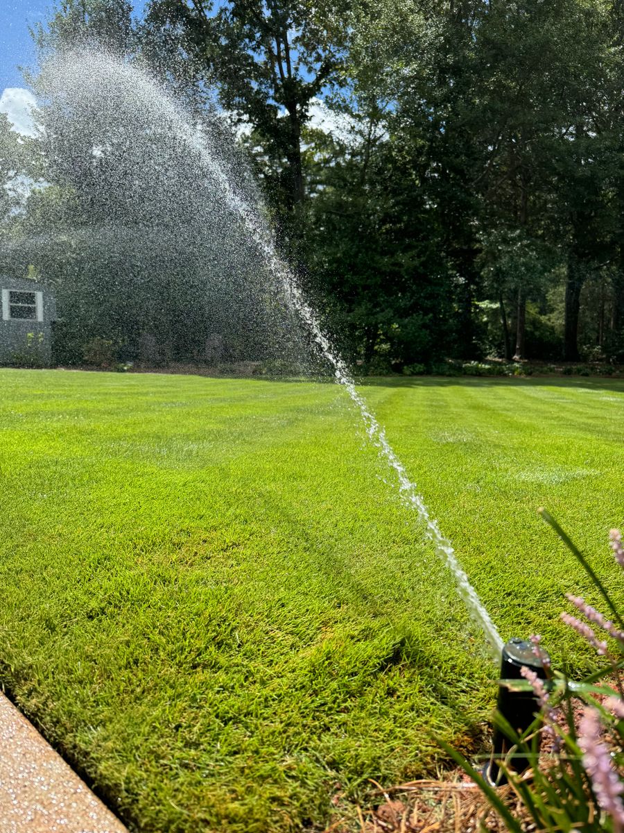 Irrigation  for Peach State Landscaping in Hartwell, GA