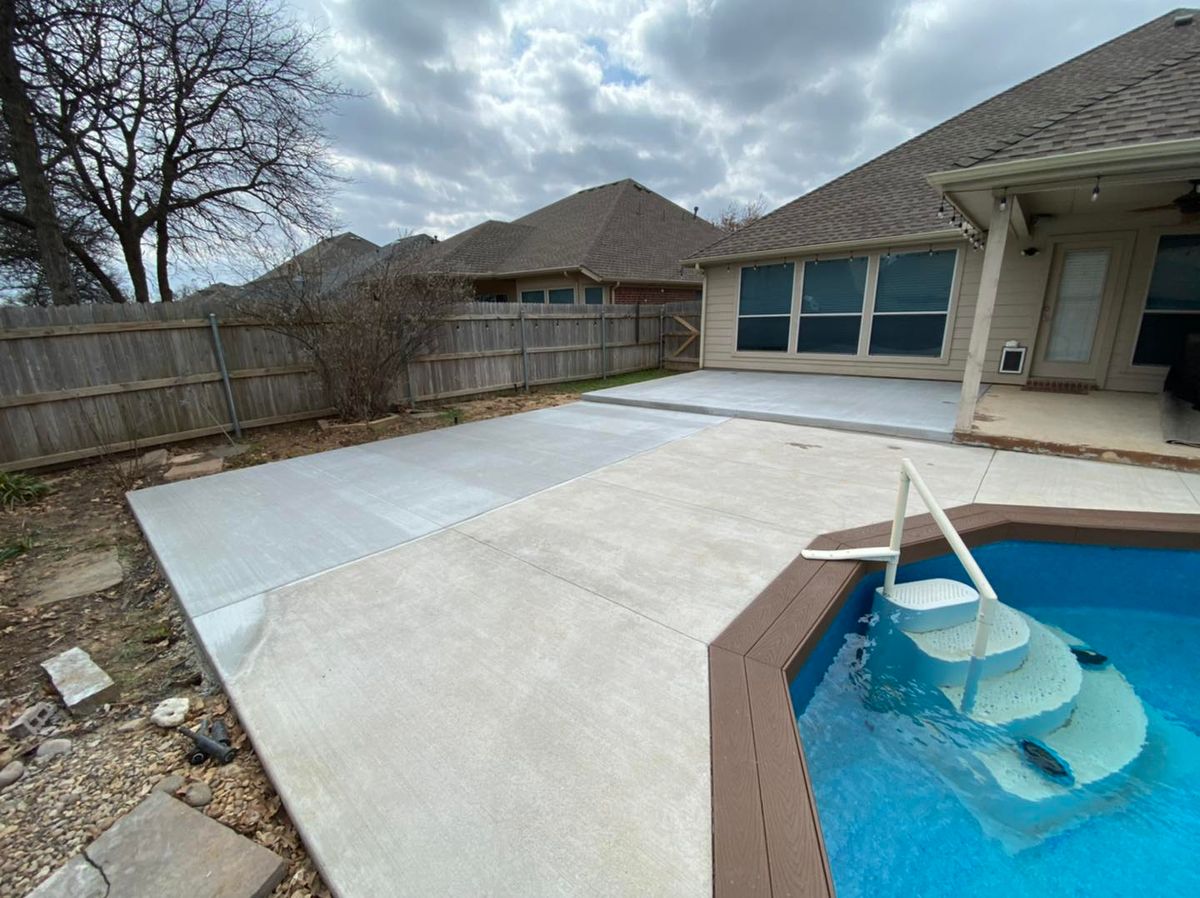 Concrete Slab Construction for New Gen Concrete in Keller, TX