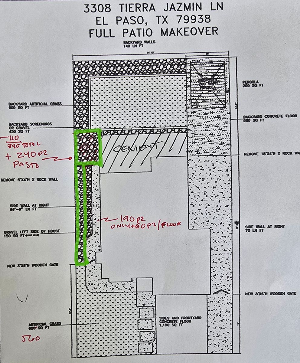Irrigation for Great Outdoors Patio Projects in El Paso, TX