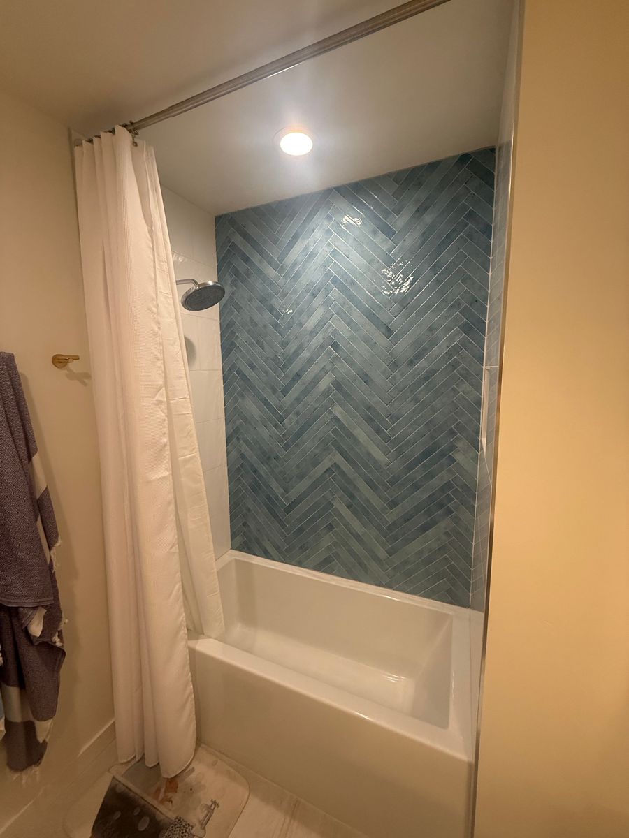 Bathroom remodel for Flawless Tile Company in Boise, ID