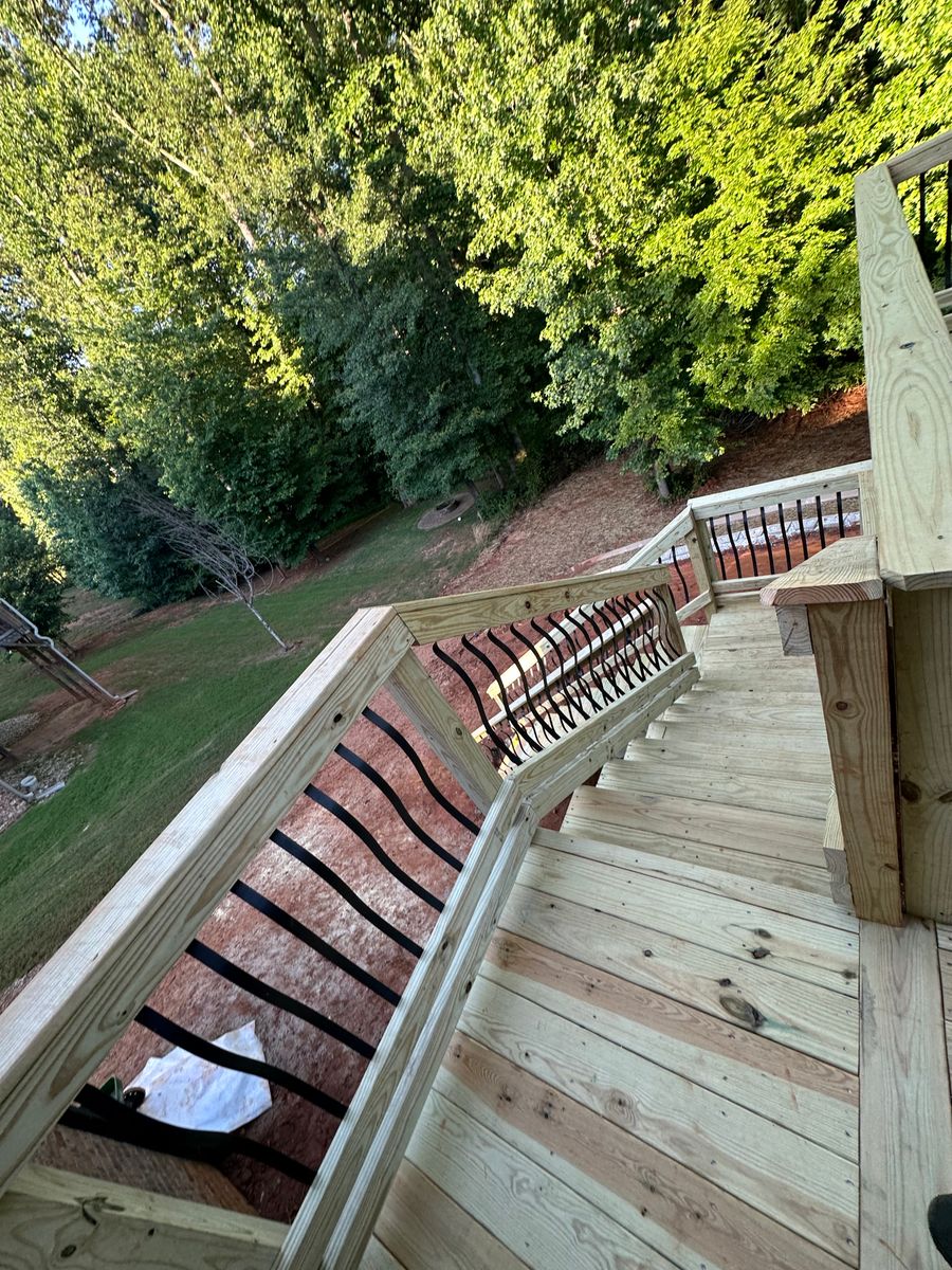 Fencing for JDP Construction Group in McDonough, GA