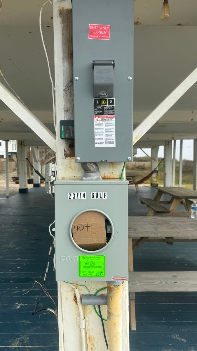 Lighting Installation for ThreeCore Power Electric LLC in Houston, TX