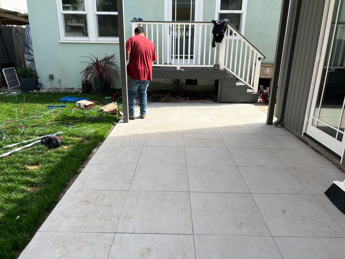 Pavers for Digging Dudes in Hayward, CA