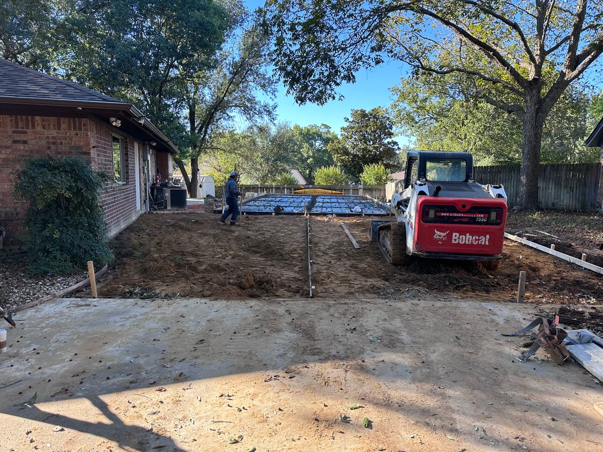 Concrete Slab Construction for Concrete Jungle in Dallas, TX