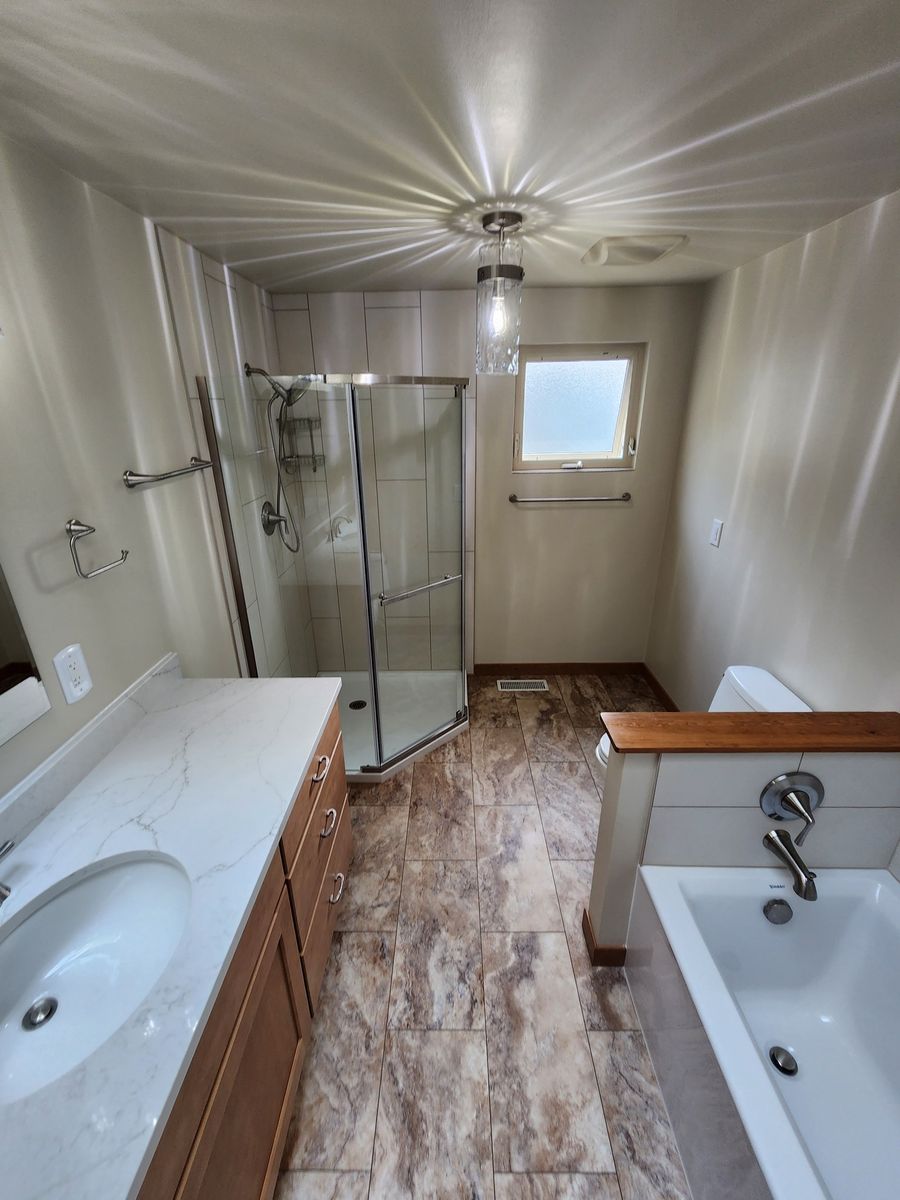 Bathroom Renovation for Pro Visions Construction in Mount Vernon, WA