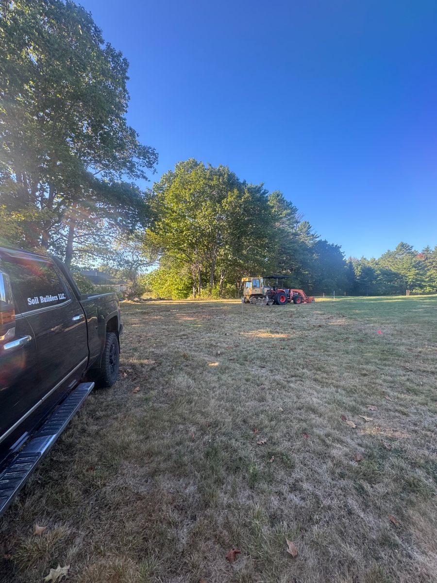 Excavation for Soil Builders LLC in West Durham, ME