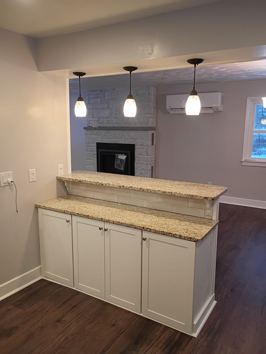 Kitchen Renovation for C&K Builders in Dunkirk, NY