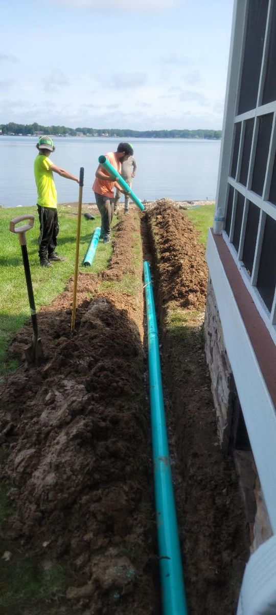 Drainage for Stafford.Works in Brownsburg, IN