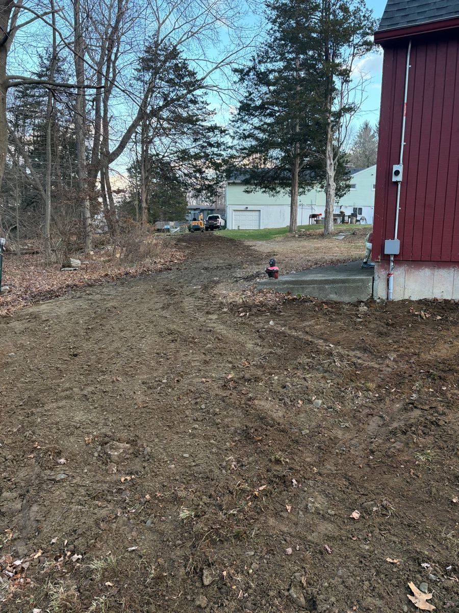 Yard Expansions for Triple C’s Excavation in Ashford, CT