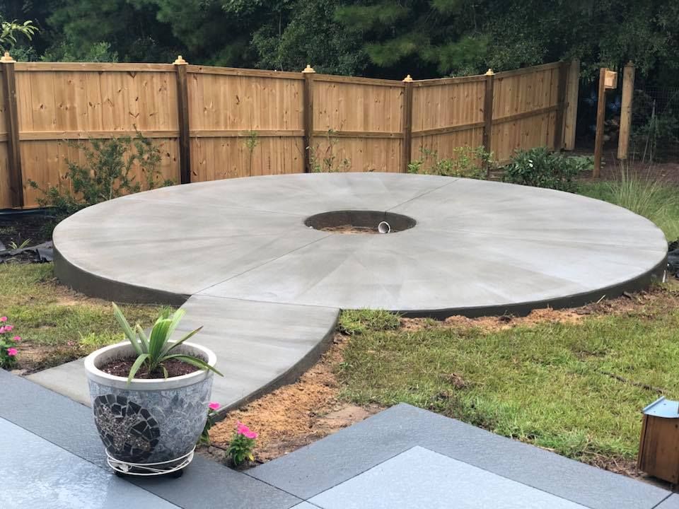 Patios for Luis Concrete On Demand in Ladson, South Carolina