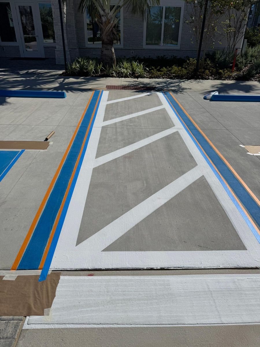 New Construction and Repainting for Sunrise Construction International in Lakeland, FL