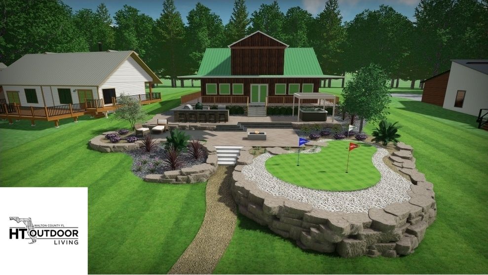 Hardscaping for HT Outdoor Living in Freeport,  FL