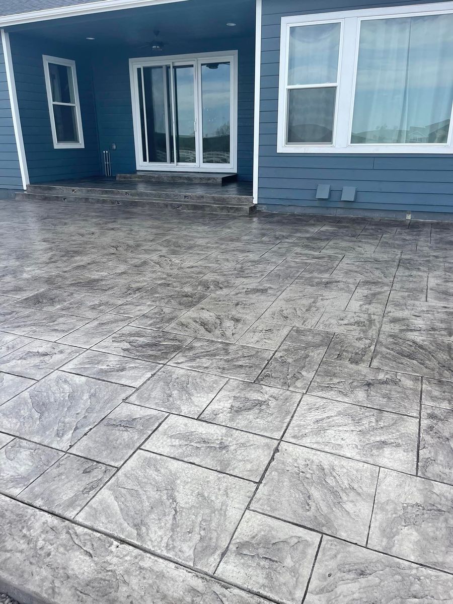 Patio Design & Installation for ABS Concrete in Firestone, CO