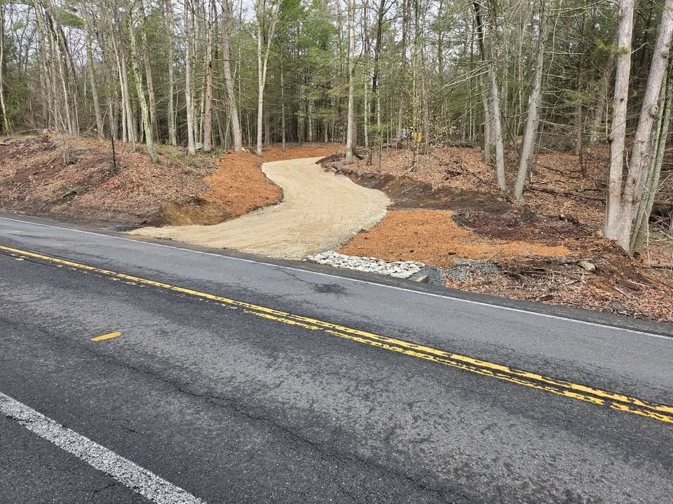 Land Clearing for MJS Excavating in Hardwick, MA