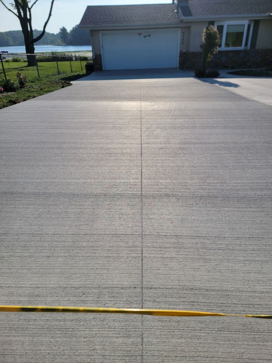 Concrete Driveways for JB WORX in Angola,, IN