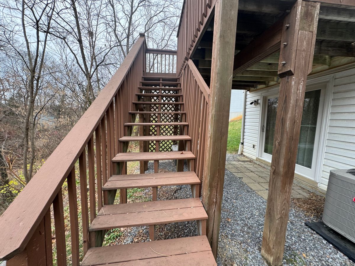 Deck Installation for Kerns Building & Home Improvement in Winchester, VA