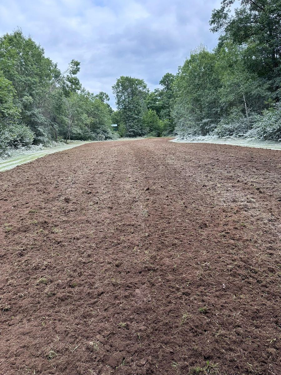 Land Grading for B & M Land Management in Green Bay, WI