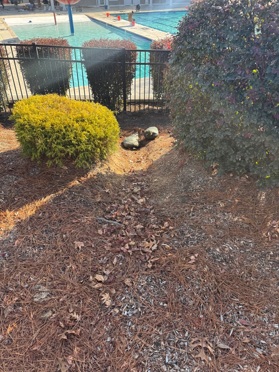 Mulch Installation for Chavez Landscaping in Pittsboro, NC
