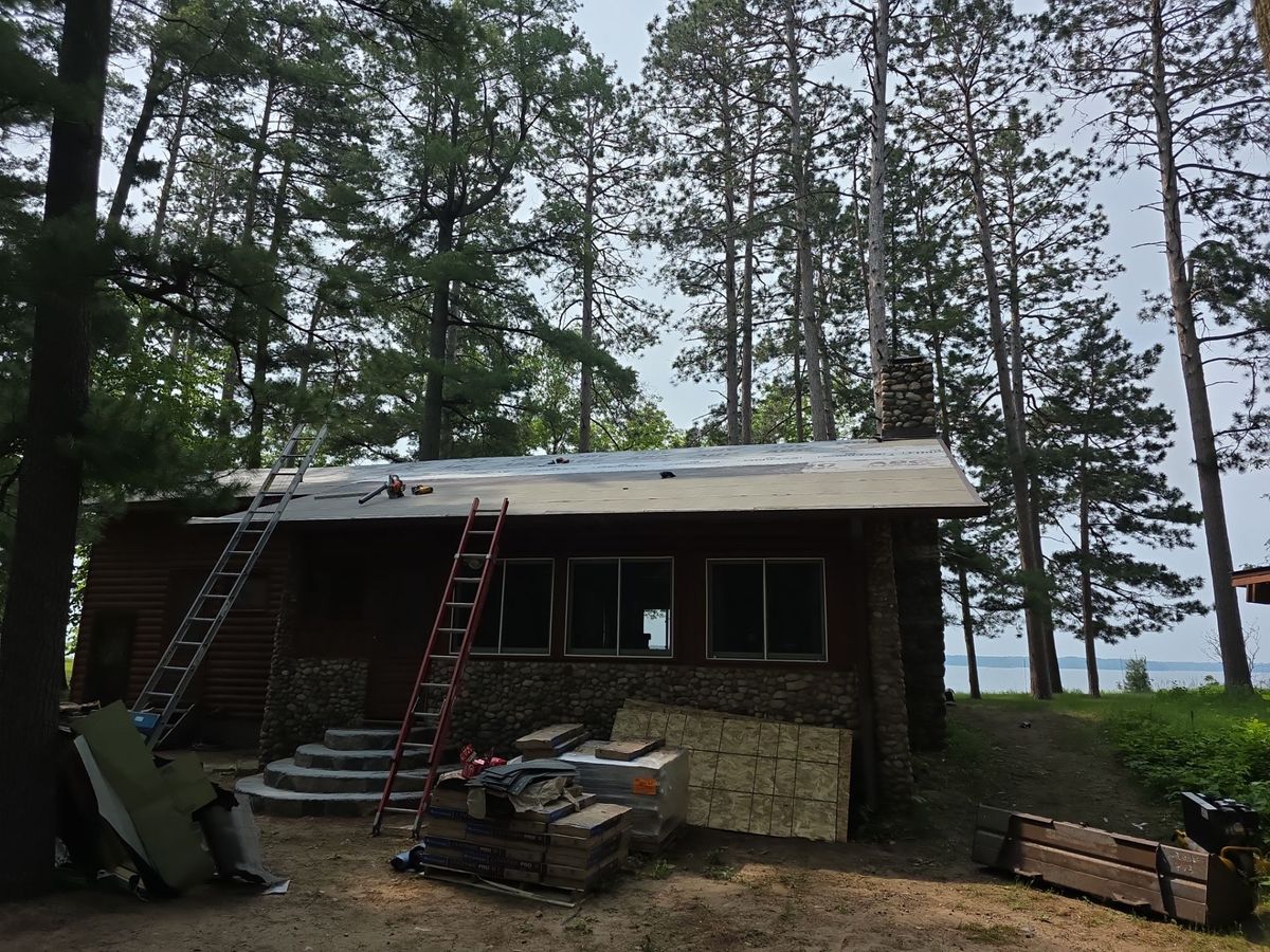 Metal Roofing Installation for Patriot Roofing Plus LLC in Pequot Lakes, MN
