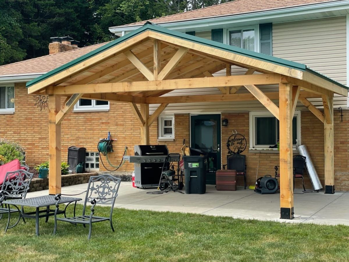 Carpentry Repairs for NEO Timber Pavilions in Richfield, OH