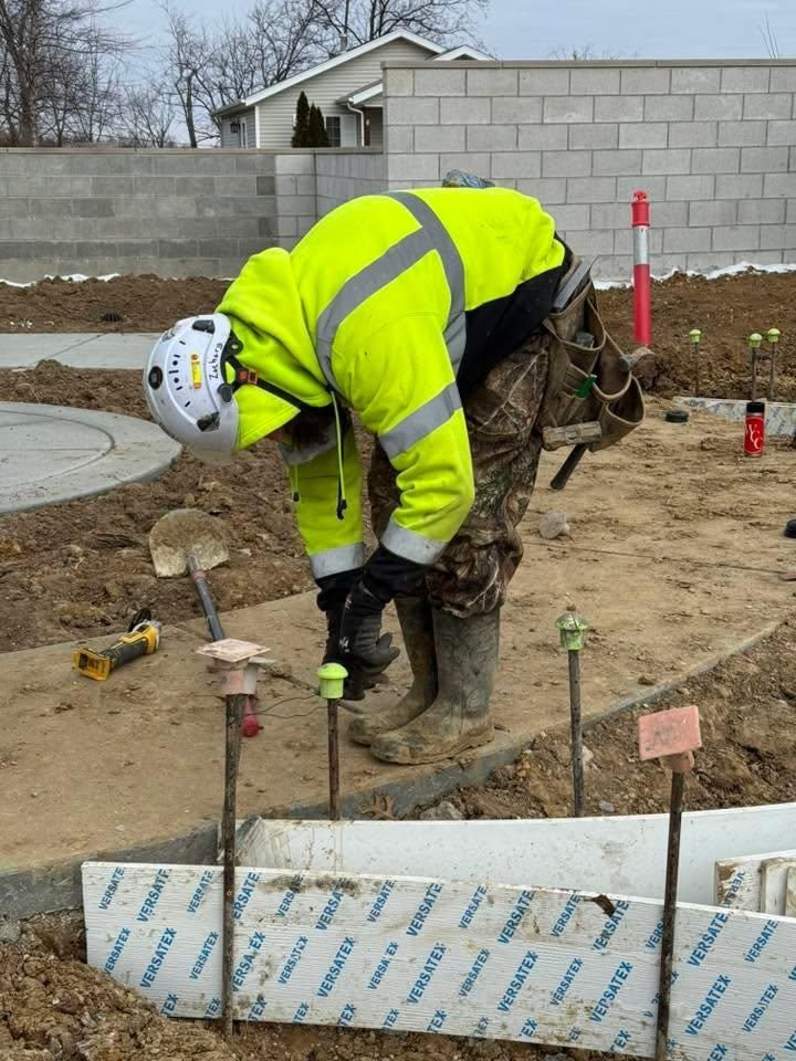 Basement, Block-Wall, Poured-Wall, & Other Foundations for Whitfield Concrete Construction in Solsberry, IN