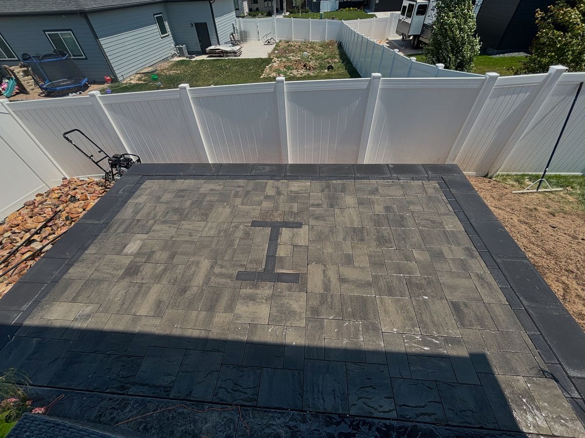 Paver Walkways and Patios for Precision Landscape in Casper, WY