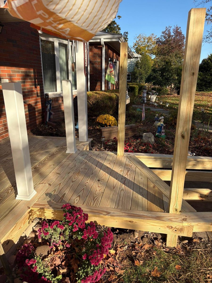 Deck & Patio Installation for RS Hunter LLC in Lycoming County, PA