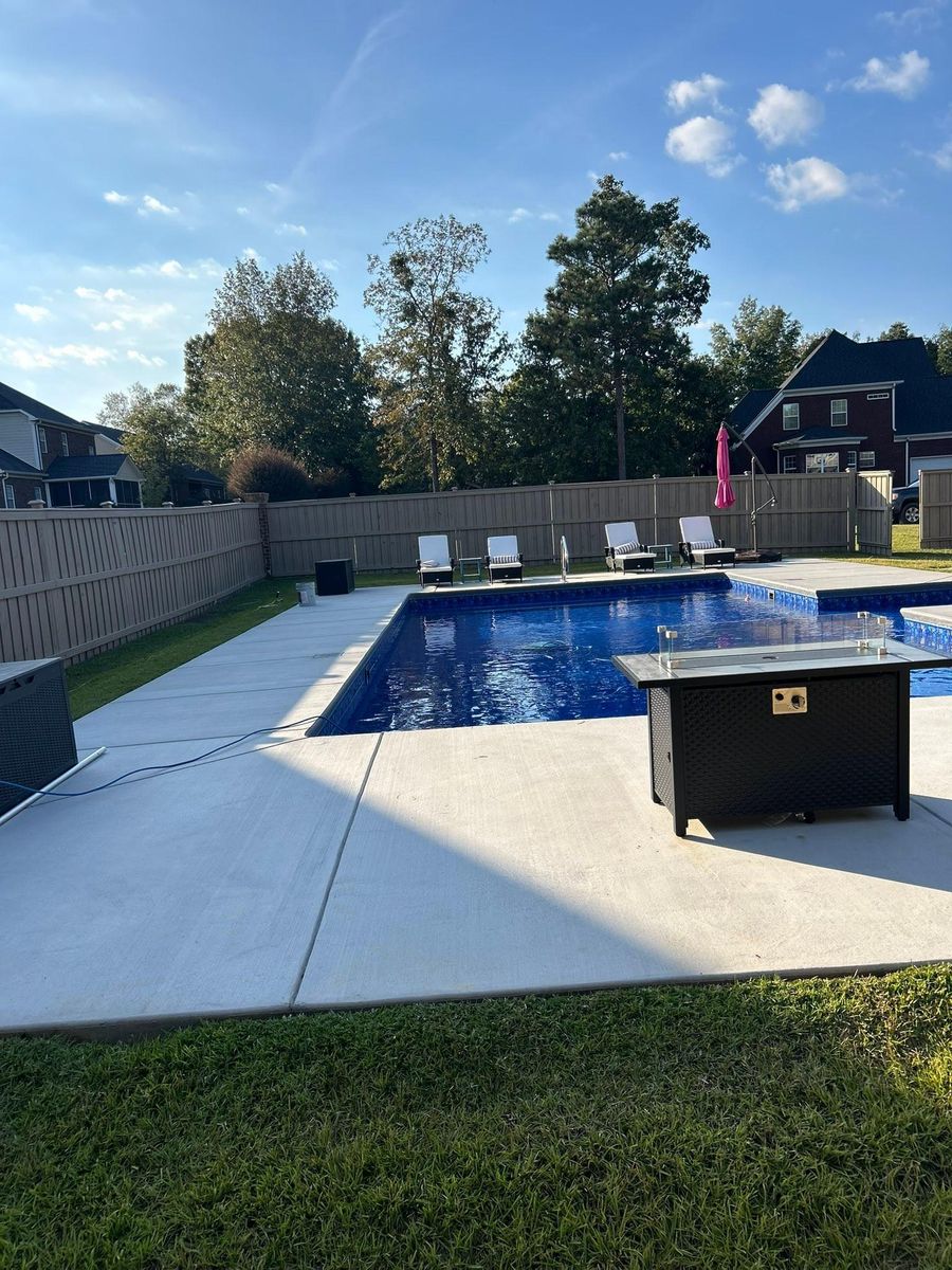 Fence Installation for JB Nealy Fence in Elgin, SC