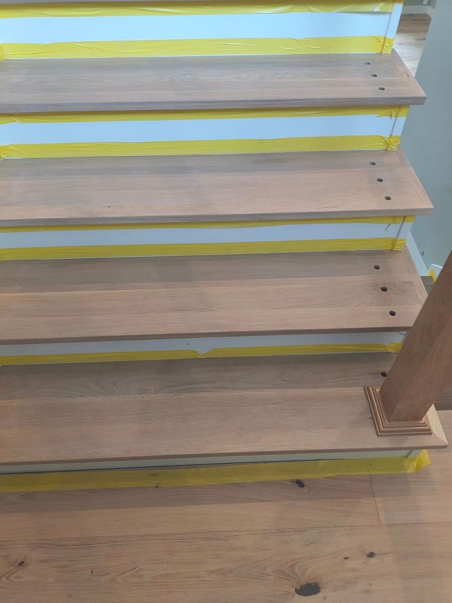Hardwood Staircase for Kastor Custom Flooring & Carpentry in Kansas City, MO