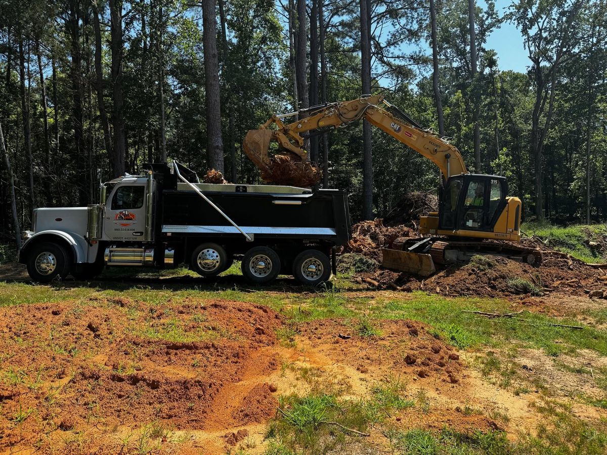 Land Clearing for Cone Grading and Land Clearing in Summerfield, NC