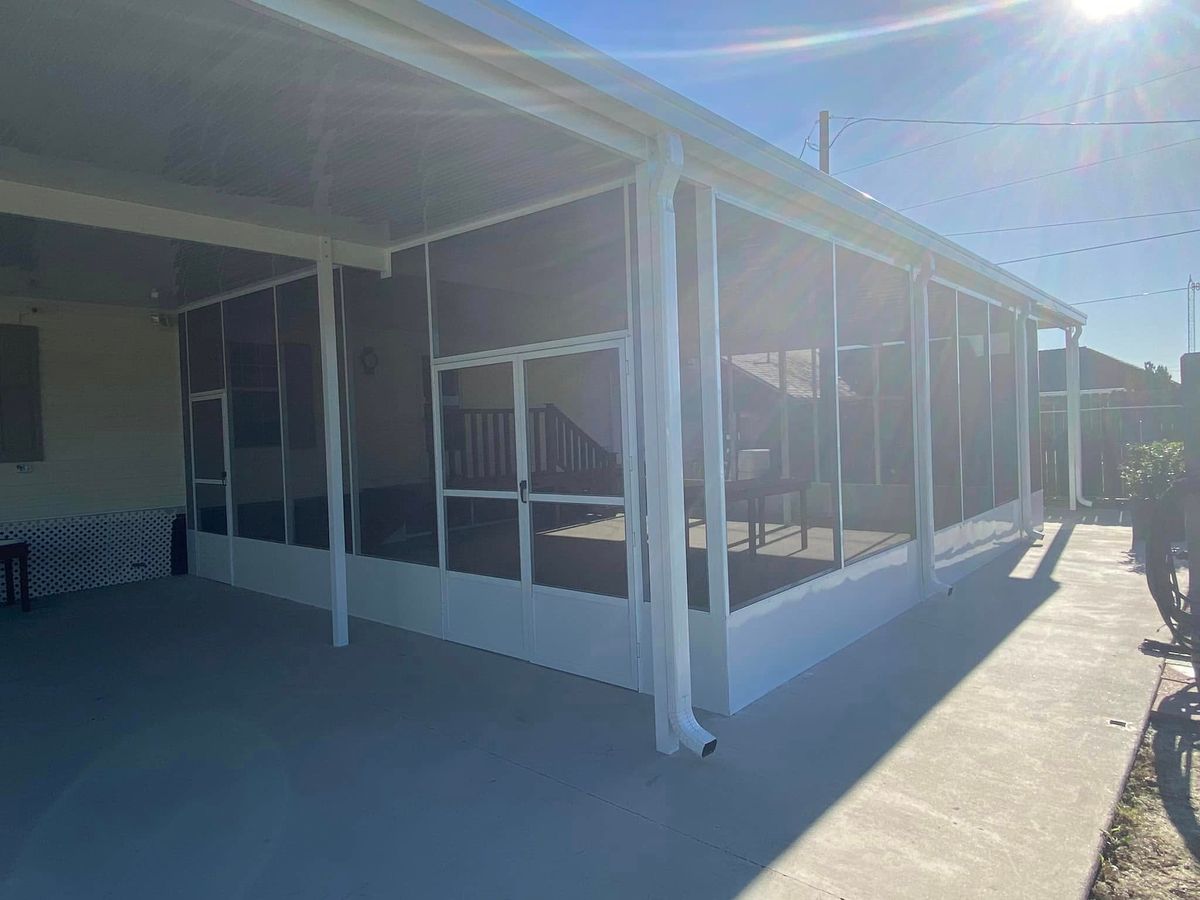 Screen Rooms for Northshore Patio Covers in Slidell, LA