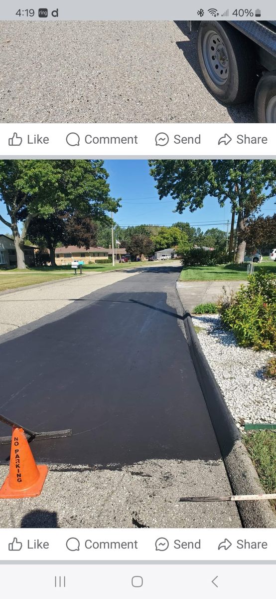 Asphalt Sealcoating/Patching/Paving for Precision Paving and Sealing LLC  in Waterford Township,  MI