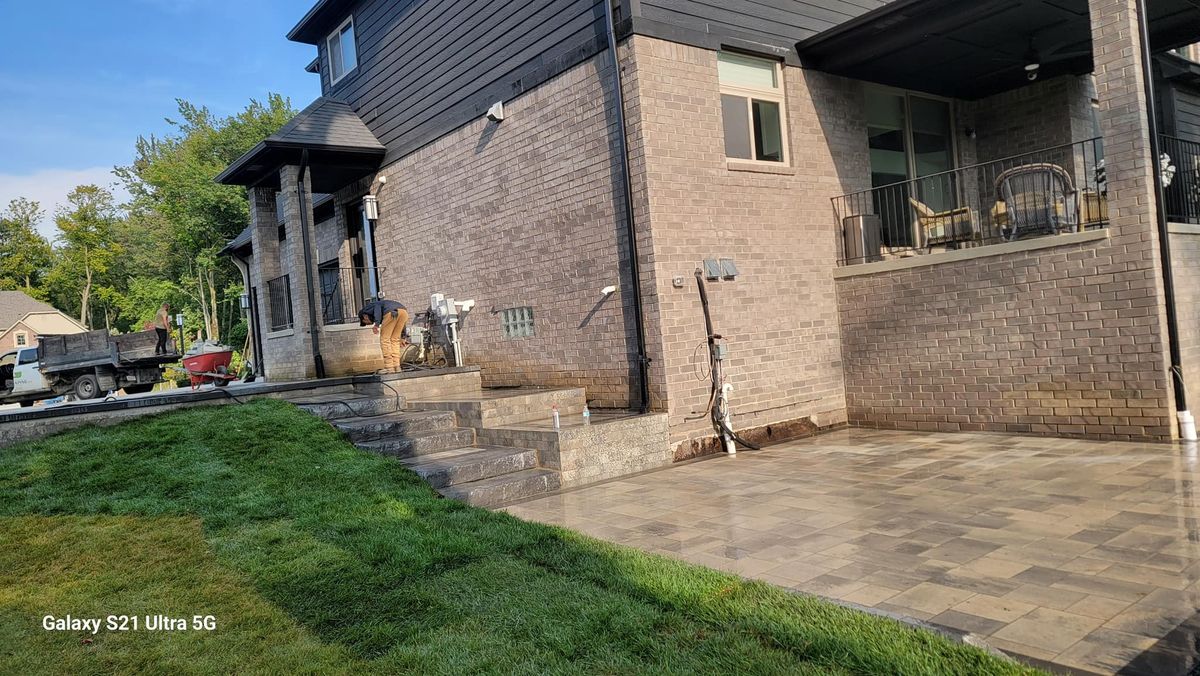 Grading for JA Landscaping in Washington, MI