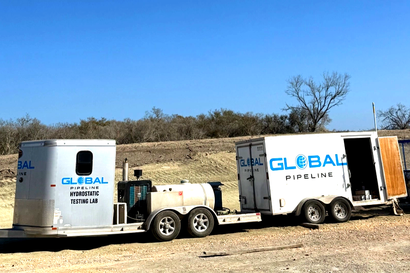 Hydro-Testing for Global Pipeline in Corpus Christi, TX