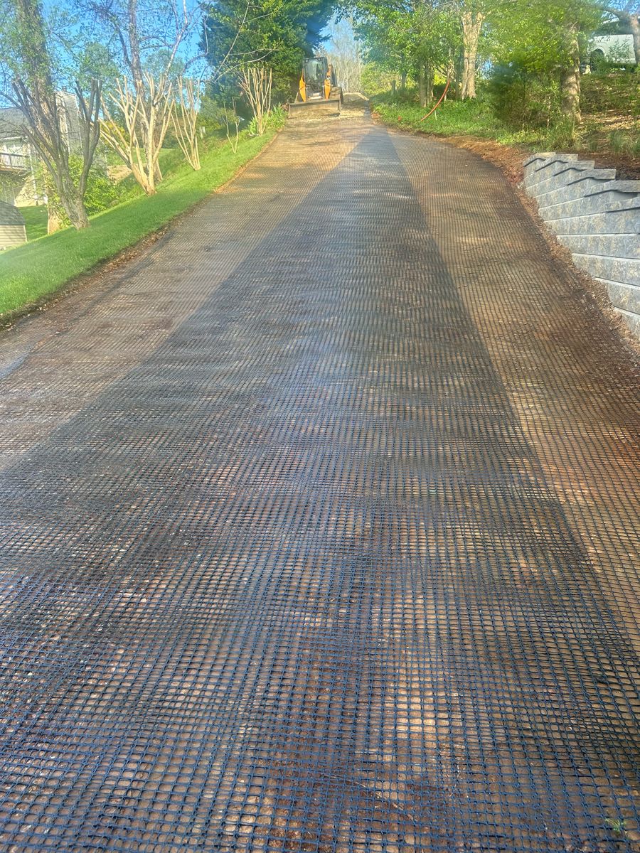 Grading for James R Carter Paving in Roanoke, VA