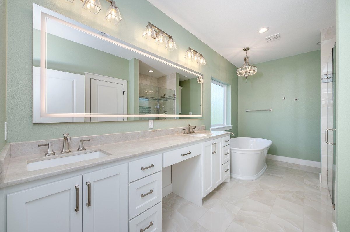Bathroom Renovation for CWC Custom Homes & Barndominiums in Snook, TX