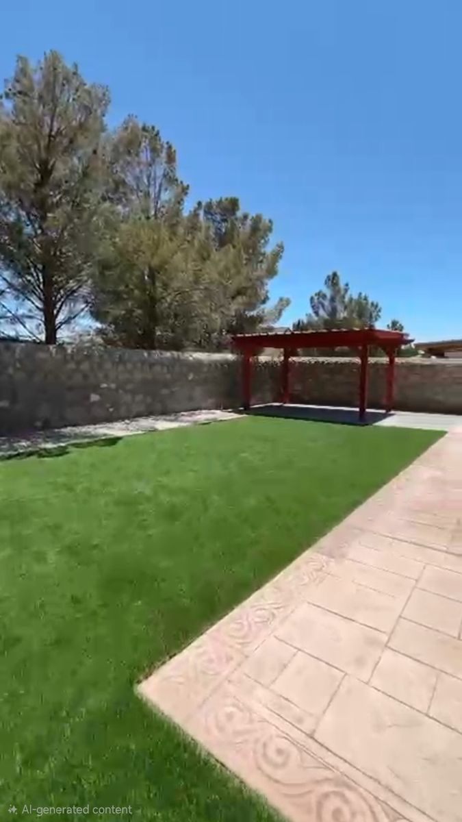 Artificial Grass Installation for Great Outdoors Patio Projects in El Paso, TX