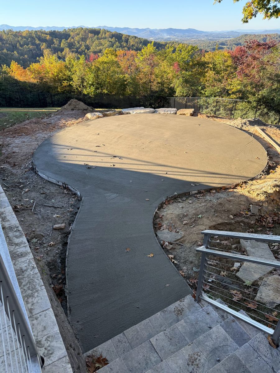 Concrete Masonry for JV Hardscape & Construction in Hendersonville, NC