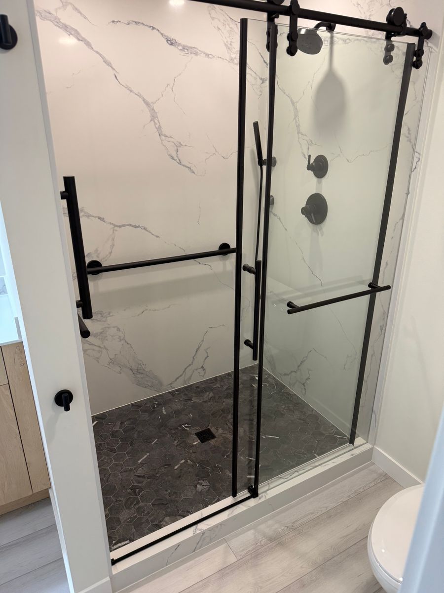 Tiling for J. Jensen Enterprises in Renton, WA