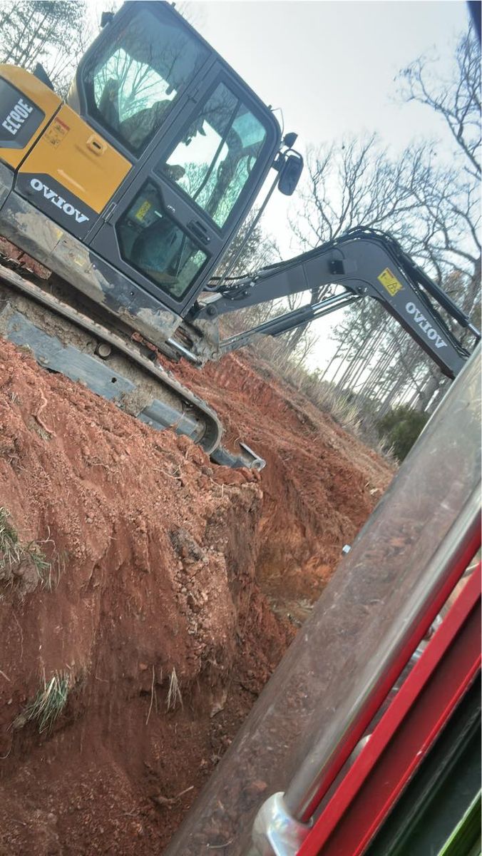 Land Grading for CSM Hauling in Rutherfordton, NC