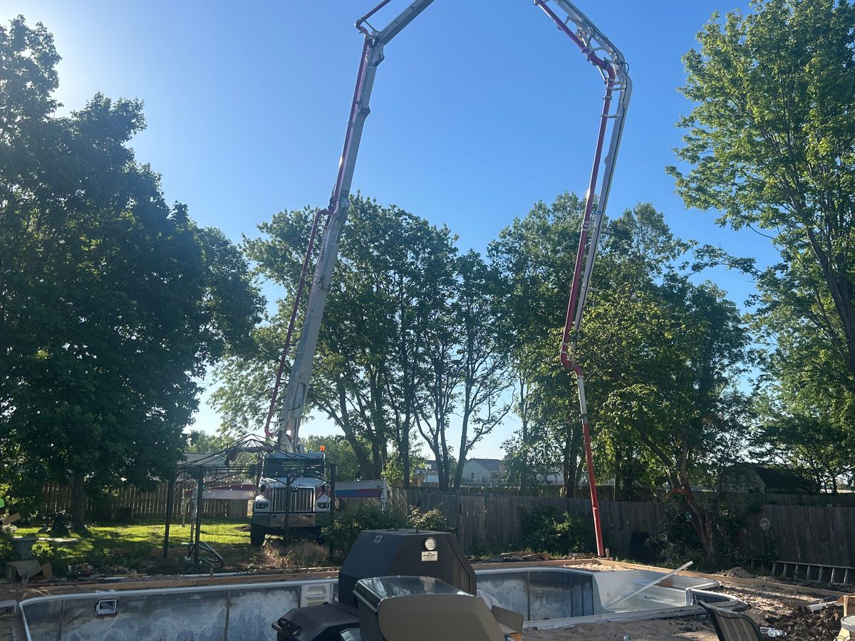 Boom Pump Services for Omni Construction Product in Wichita, KS