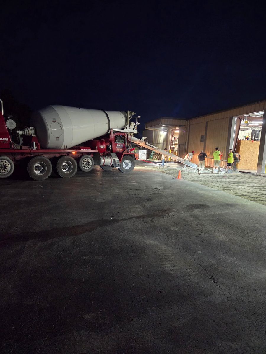 Concrete Pumping for TC Concrete LLC in Kaukauna, WI