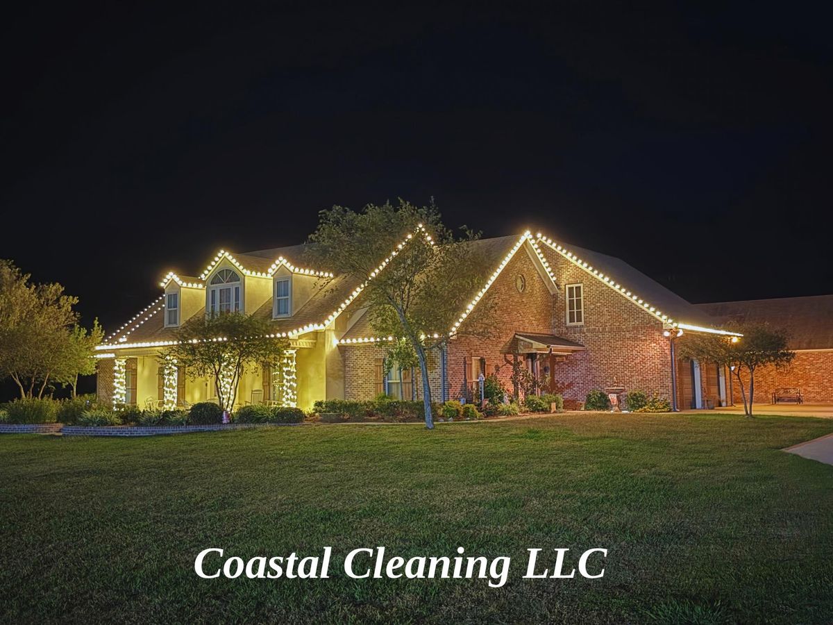 Christmas Lights Installation for Coastal Cleaning LLC in Rayne, Louisiana