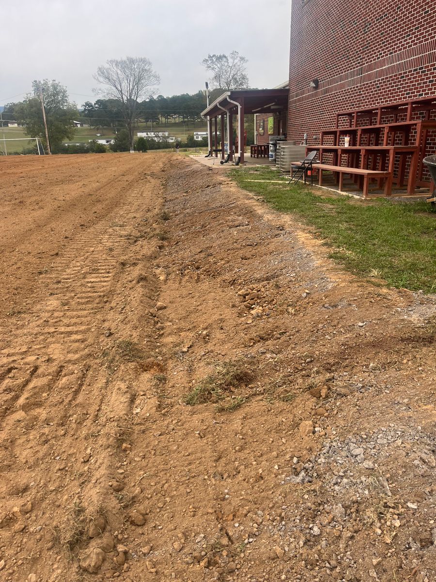 Land Grading for J.P Landscaping and excavation in Chattanooga, TN