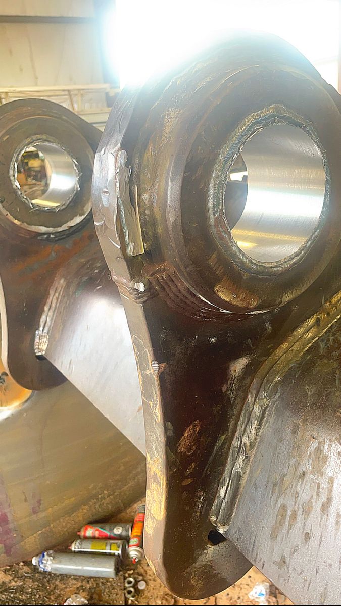 Heavy Equipment Repair and Line-boring for Wright's Fabrication in Huntsville, AR