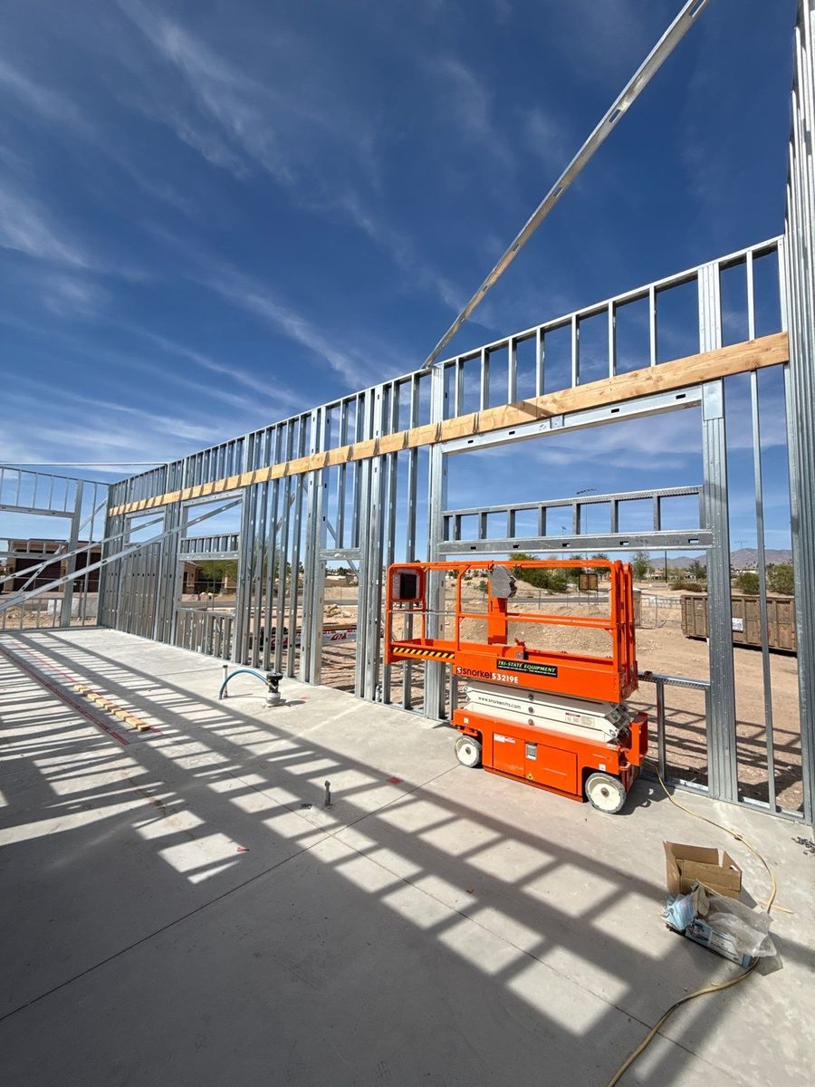 Framing for Ant Farm Construction in Kingman, AZ
