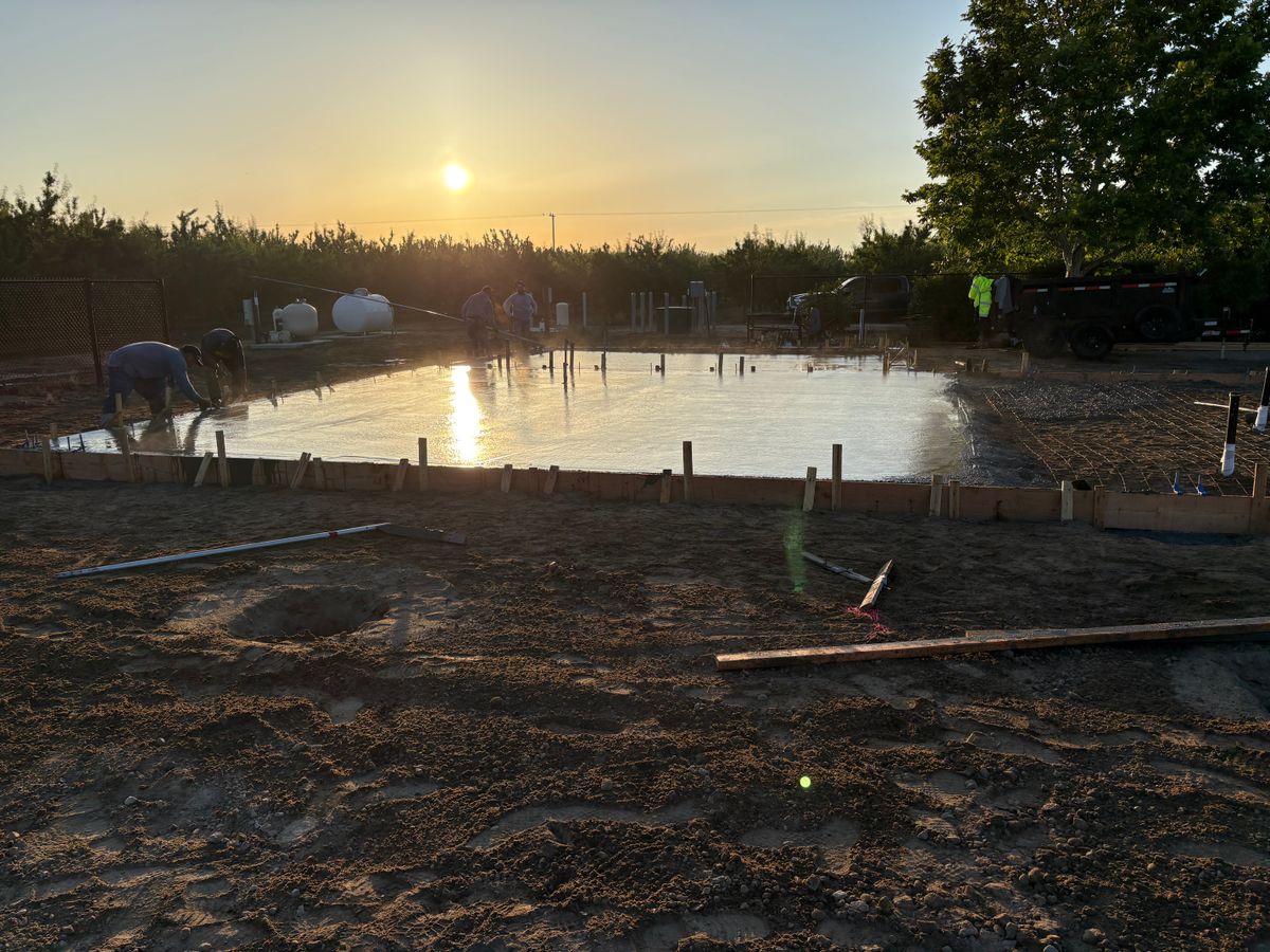 Framing for Albano's Construction Solutions in Gustine, CA