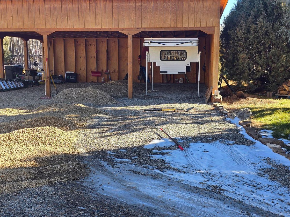 Excavation for Aragon Handy Works in Ranchos de Taos, NM