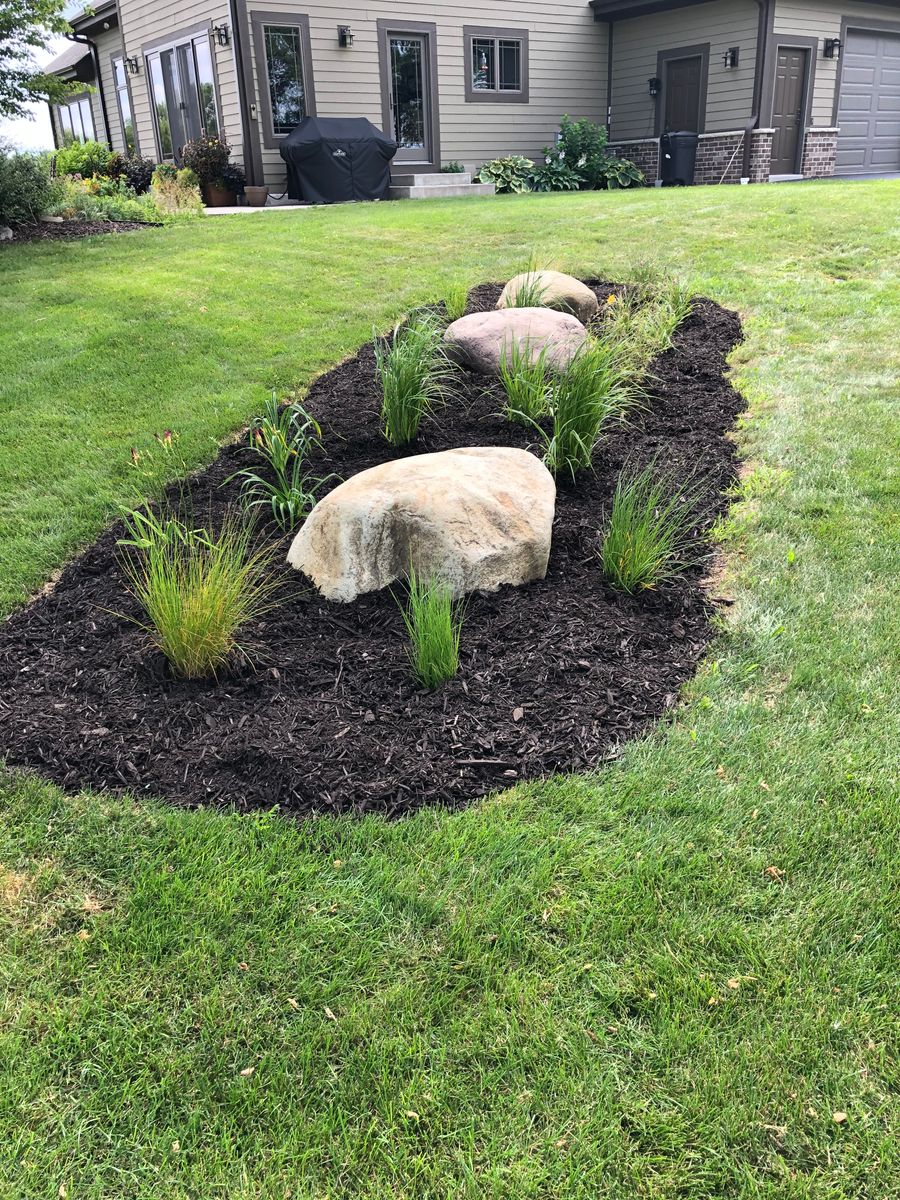 softscapes for Paradise Lawnscapes in West Bend, WI