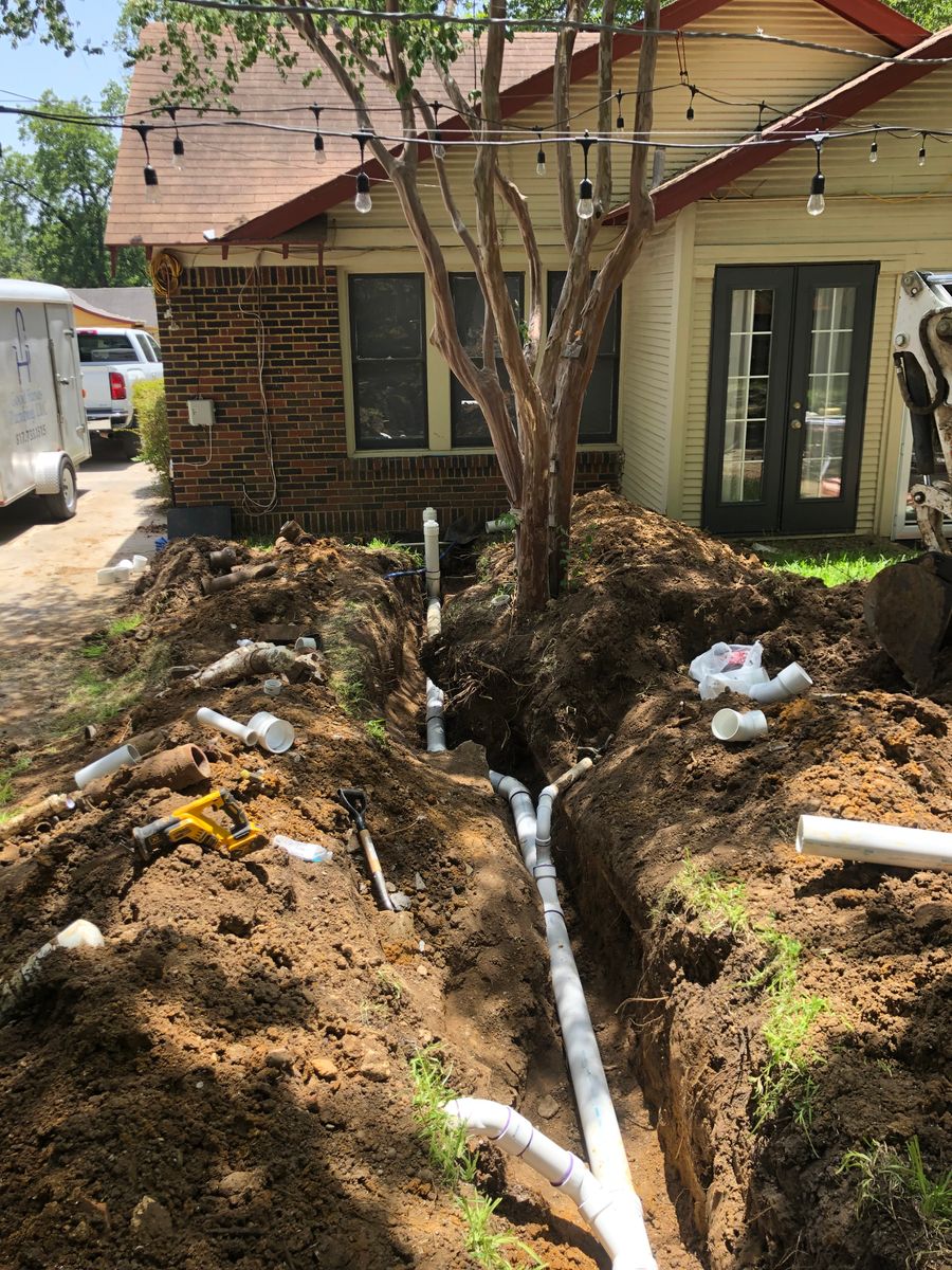 Sewer Line Replacements for Good Hands Plumbing in Aledo, TX